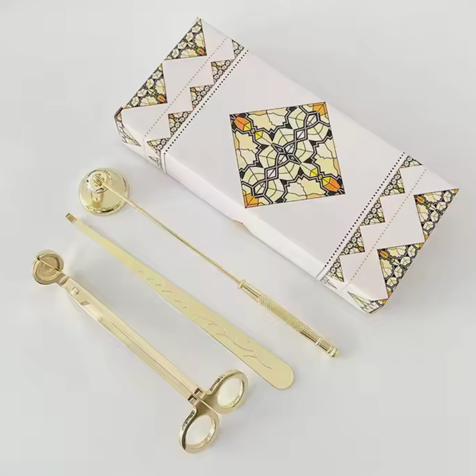 Candle Care Kit: Gold