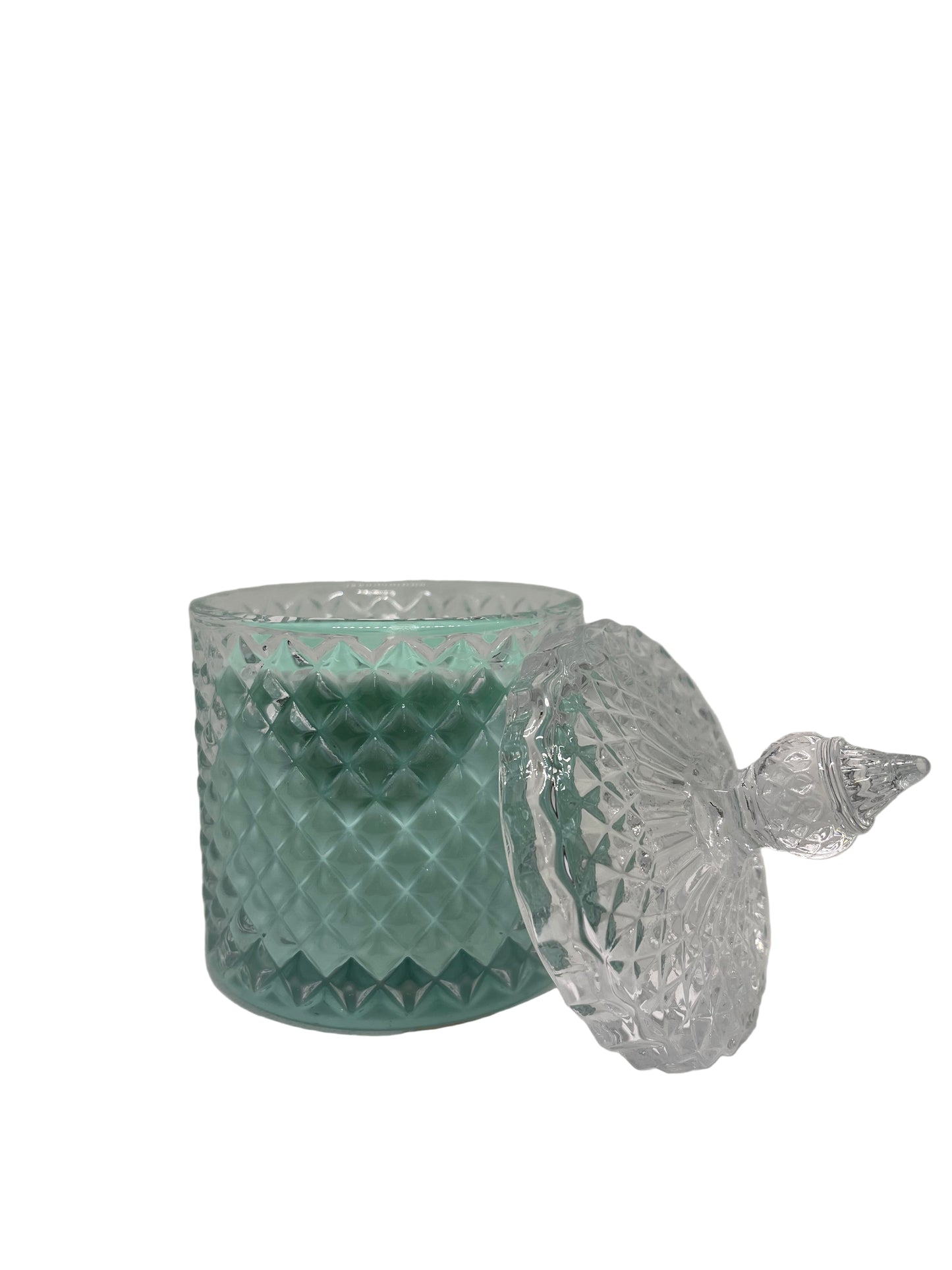Glass Container Candle - Seafoam