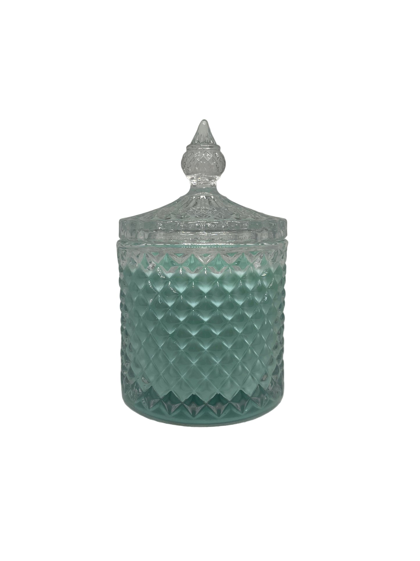 Glass Container Candle - Seafoam
