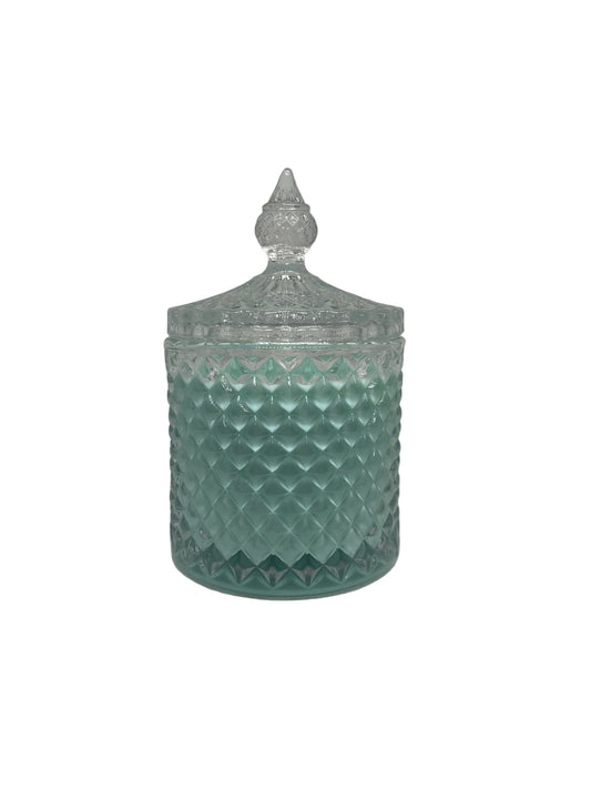 Glass Container Candle - Seafoam